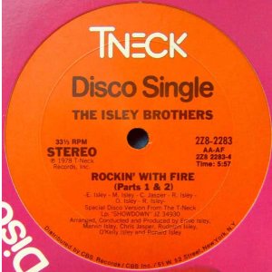 画像: The Isley Brothers - Rockin' With Fire/I Wanna Be With You  12"