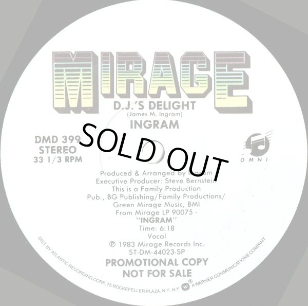 画像1: Ingram - D.J.'s Delight (6:18)  12" 