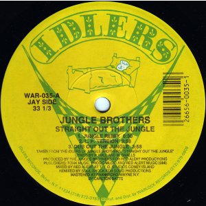 画像: Jungle Brothers - Straight Out The Jungle 12"