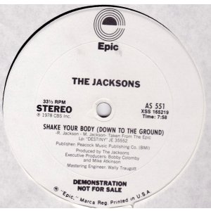 画像: The Jacksons - Shake Your Body (LP Vers)/Things I Do For You 12"