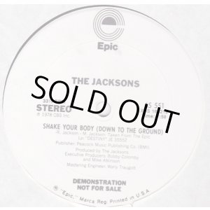 画像: The Jacksons - Shake Your Body (LP Vers)/Things I Do For You 12"