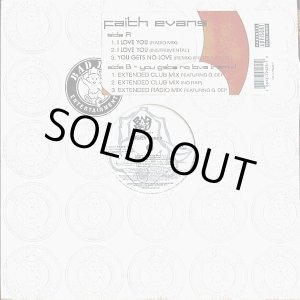 画像: Faith Evans - I Love You/You Gets No Love (Remix) 12"