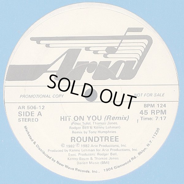 画像1: Roundtree - Hit On You (Remix/Dub)  12"