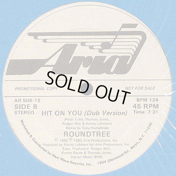 画像2: Roundtree - Hit On You (Remix/Dub)  12"