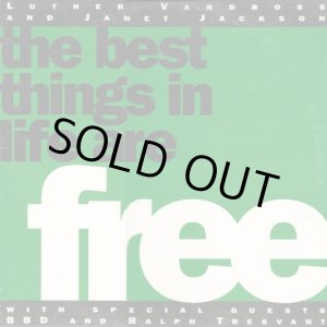 画像: Luther + Janet + BBD + Ralph Tresvant - The Best Things In Life Are Free  12"