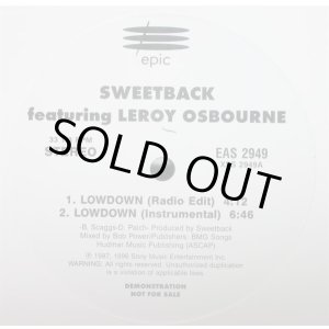 画像: Sweetback Featuring Leroy Osbourne - Lowdown/Au Natural  12" 