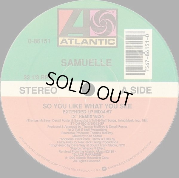 画像1: Samuelle - So You Like What You See  12"