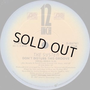 画像: The System - Don't Disturb This Groove  12" 