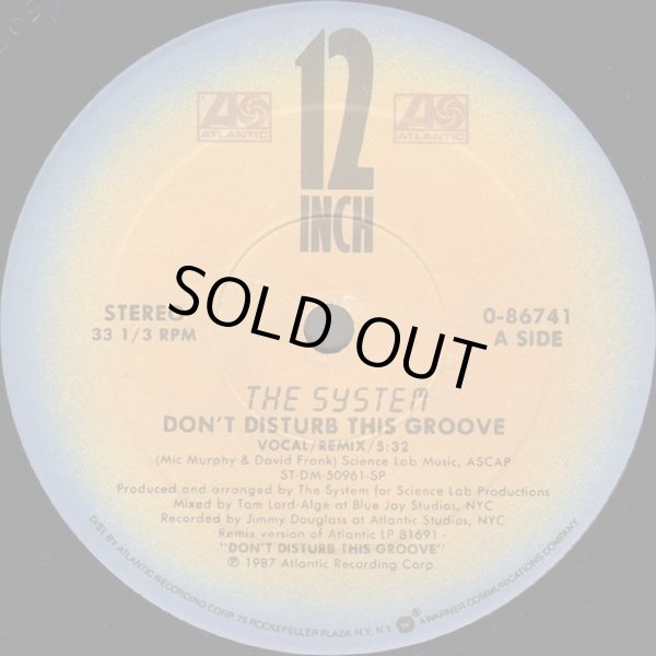 画像1: The System - Don't Disturb This Groove  12" 