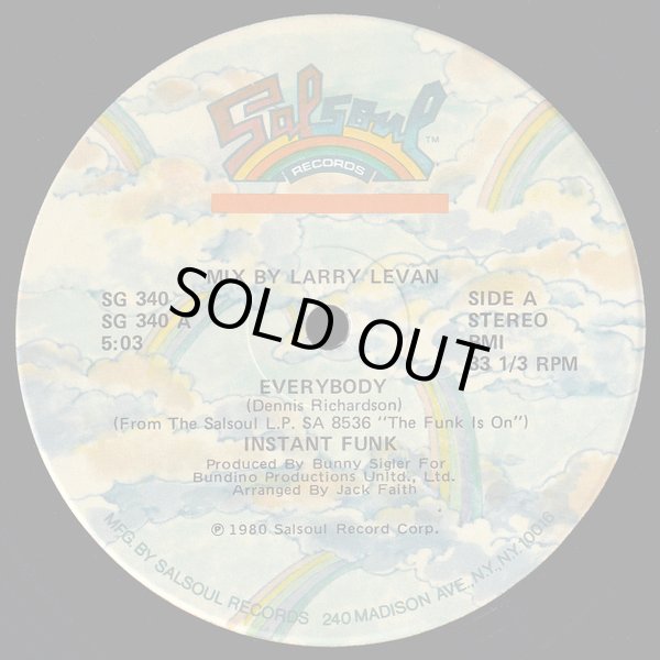 画像1: Instant Funk - Everybody/Funk-N-Roll  12" 