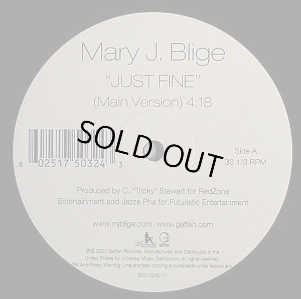 画像1: Mary J. Blige - Just Fine  12" 