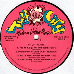 画像: V.A - Tuff City Fat Joints  LP