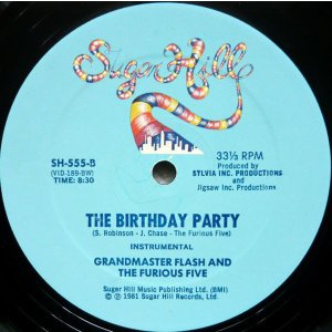 画像: Grandmaster Flash And The Furious Five - The Birthday Party  12"