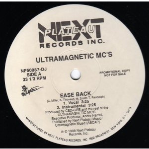 画像: Ultramagnetic MC's - Ease Back/Kool Keith Housing Things  12"