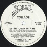 画像: Collage - Get In Touch With Me/When You Smile  12"