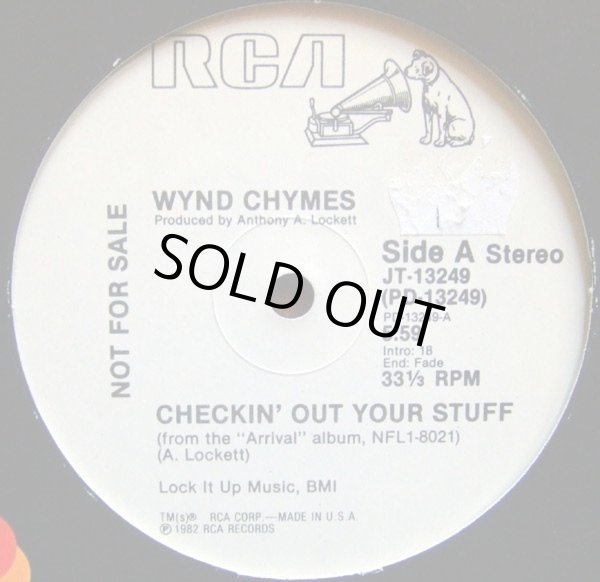 画像1: Wynd Chymes - Checkin' Out Your Stuff (Stereo/Mono)  12"