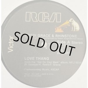 画像: Fredi Grace & Rhinstone - Love Thang/Tell Me What's On Your Mind  12"