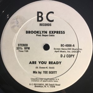 画像: Brooklyn Express - Are You Ready  12"