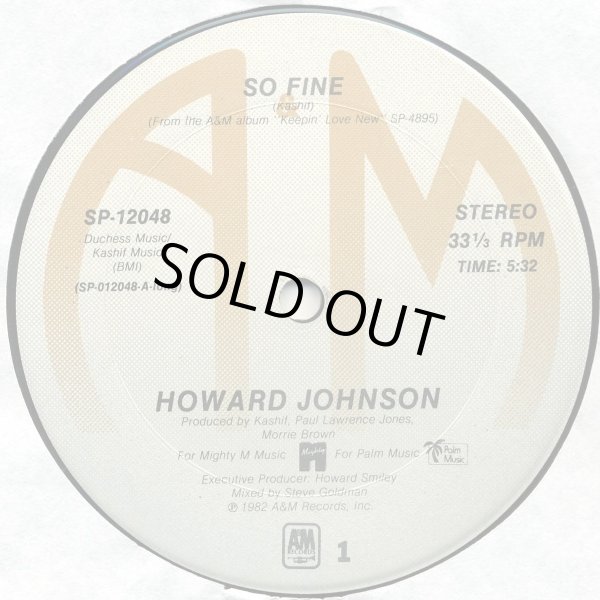 画像1: Howard Johnson - So Fine/This Is Heaven  12"