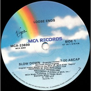 画像: Loose Ends - Slow Down 12"