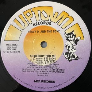 画像: Heavy D. & The Boyz - Somebody For Me  12"