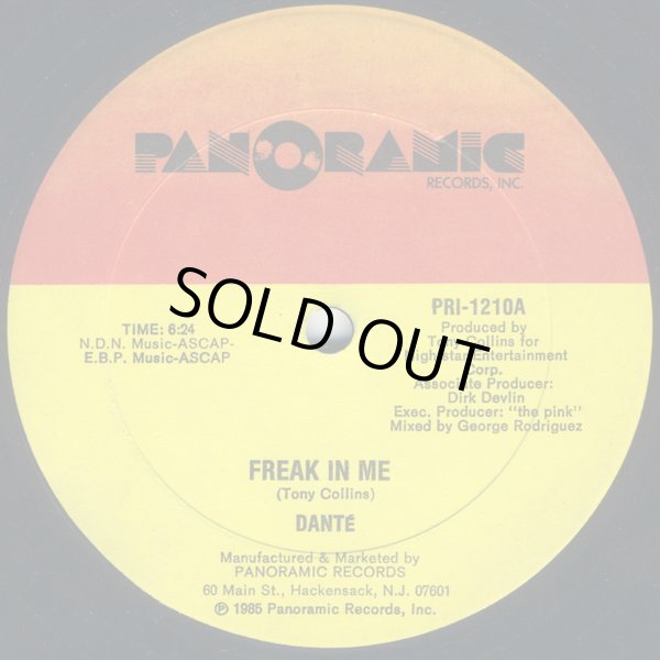 画像1: Danté - Freak In Me/One More Time 12" 