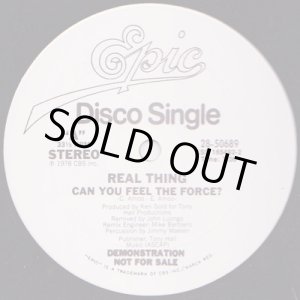 画像: Real Thing - Can You Feel The Force? (7:40/Remix Inst) 12" 