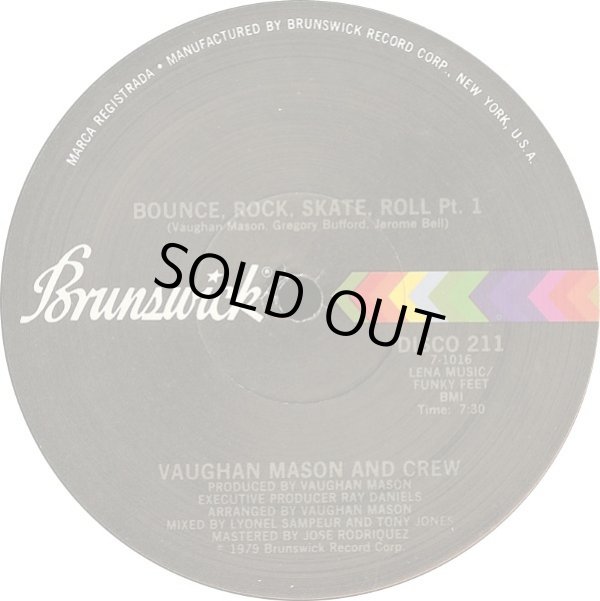 画像1: Vaughan Mason And Crew - Bounce, Rock, Skate, Roll  12"