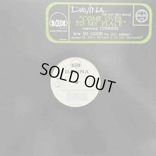 画像1: Davina - Come Over To My Place (Remix Featuring Common)/So Good (So Dirty Remix Featuring LA The Darkman & Ol' Dirty Bastard)  12"