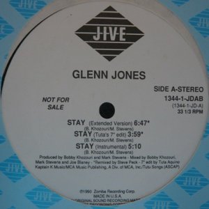 画像: Glenn Jones - Stay/It's All In The Game  12" 