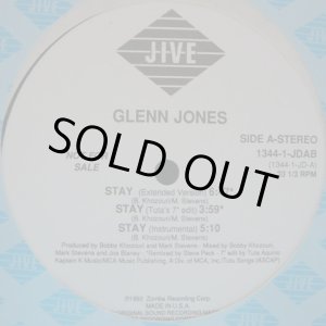 画像: Glenn Jones - Stay/It's All In The Game  12" 