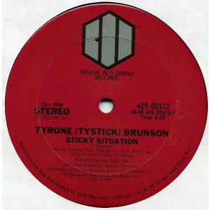 画像: Tyrone Brunson - Sticky Situation  12"