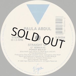 画像: Paula Abdul - Straight Up (3Mixes)  12"