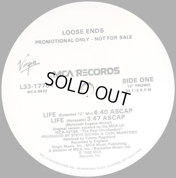 画像1: Loose Ends - Life (5Vers)  12"