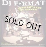 画像: DJ Format Feat. Abdominal - Vicious Battle Raps/2, 3...Scrape/Ill Culinary Behaviour (Remixes)  12"