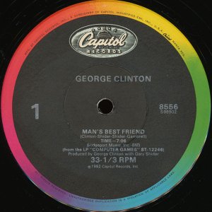 画像: George Clinton - Man's Best Friend/Atomic Dog (Atomic Mix - Long Version) 12"