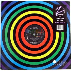 画像: Z'Looke - Can U Read My Lips (Re-mixes January '89)  12"