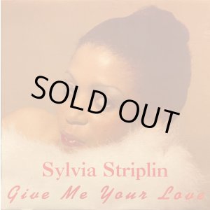 画像: Sylvia Striplin - Give Me Your Love  LP