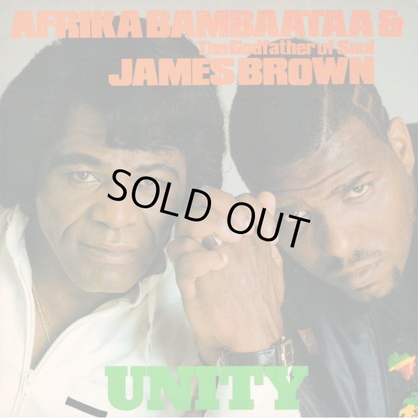 画像1: Afrika Bambaataa & James Brown - Unity  12"