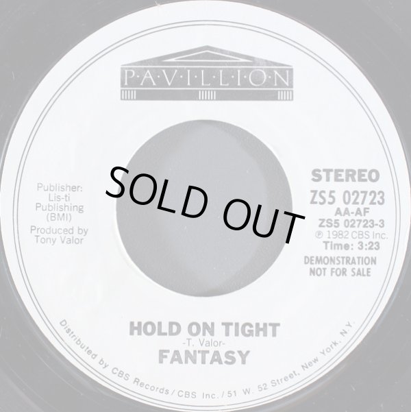 画像1: Fantasy - Hold On Tight  7"