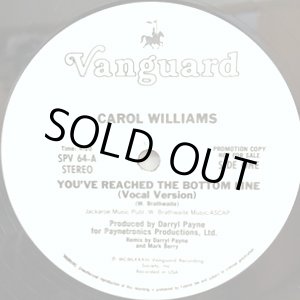 画像: Carol Williams - You've Reached The Bottom Line  12"