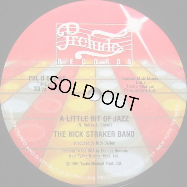 画像1: The Nick Straker Band - A Little Bit Of Jazz/Space Age  12"