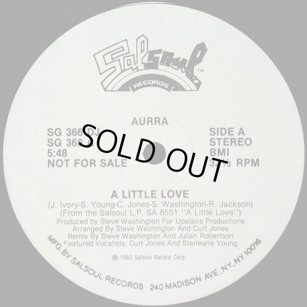 画像1: Aurra - A Little Love/In My Arms  12"
