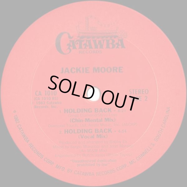 画像2: Jackie Moore - Holding Back  12"