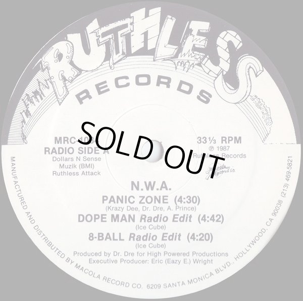 画像1: N.W.A. - Panic Zone/Dope Man/8-Ball  12"