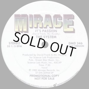 画像: The System - It's Passion  12"
