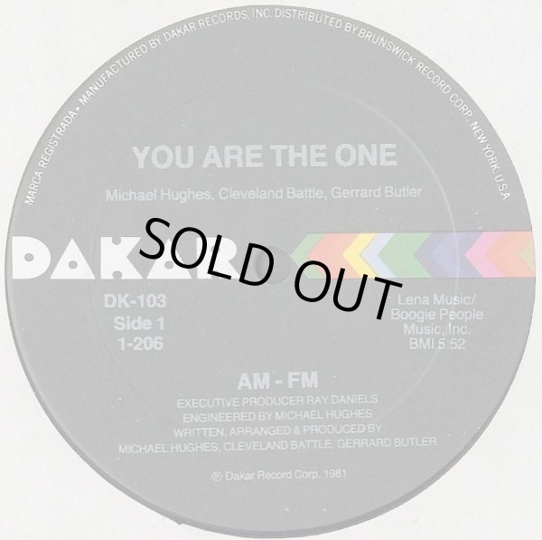 画像1: AM-FM  -  You Are The One  12"