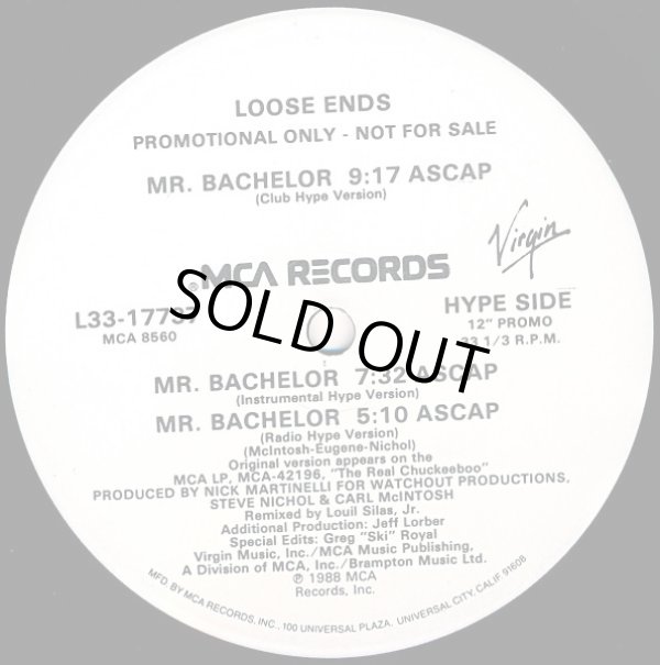 画像1: Loose Ends - Mr.Bachelor (6Vers Promo)  12"