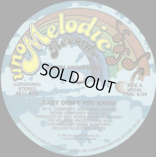 画像1: Bobbi Humphrey - Baby Don't You Know  12" 