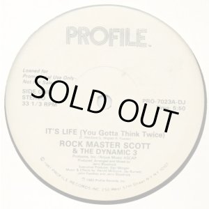 画像: Rock Master Scott & The Dynamic 3 - It's Life  12" 